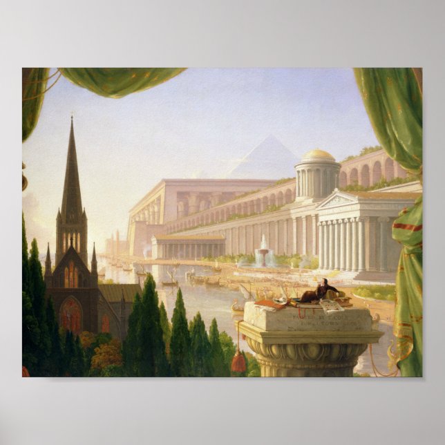 Thomas Cole - Architect's Dream Poster (Framsidan)