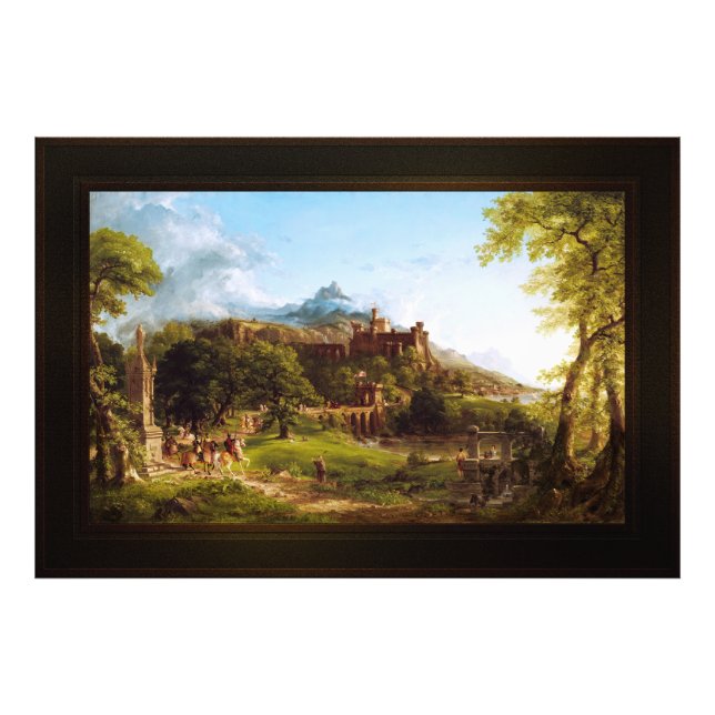 Thomas Cole avgång Fototryck (Framsidan)