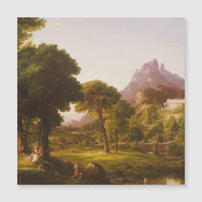 Thomas Cole Dream av Arcadia (Framsida)