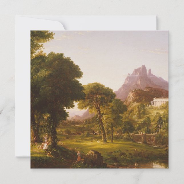 Thomas Cole Dream av Arcadia (Framsida)