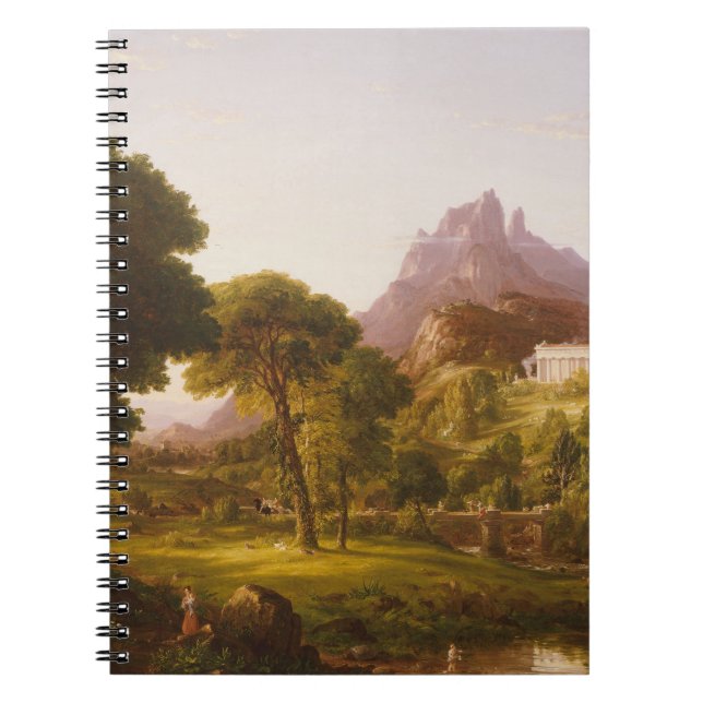Thomas Cole Dream av Arcadia Anteckningsbok (Framsidan)