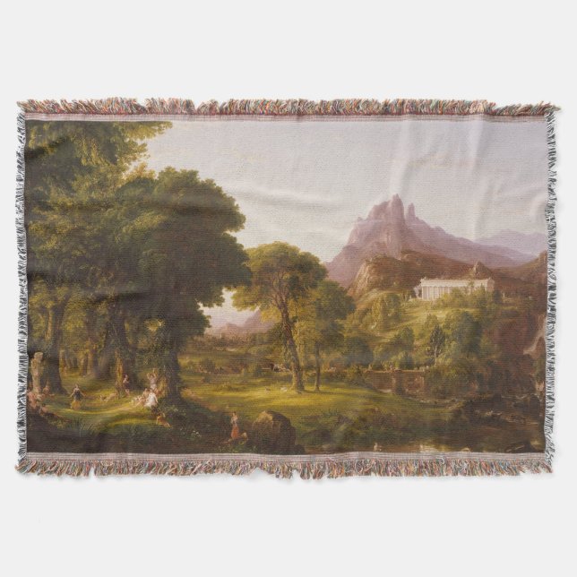 Thomas Cole Dream av Arcadia Filt (Framsidan)