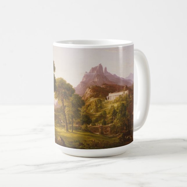 Thomas Cole Dream av Arcadia Kaffemugg (Framsida höger)