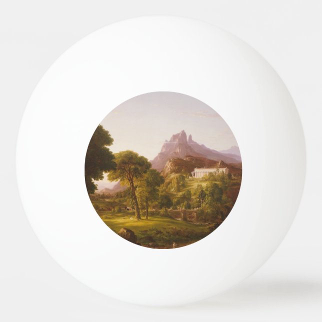 Thomas Cole Dream av Arcadia Pingisboll (Framsidan)