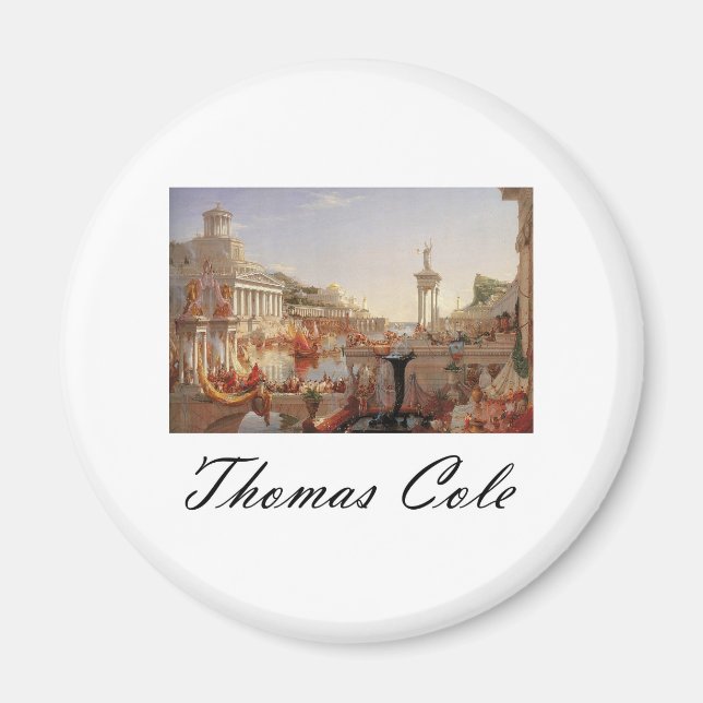 Thomas Cole Empire Consumzation Magnet (Framsidan)