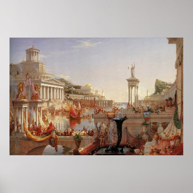 Thomas Cole Empire Consumzation Poster (Framsidan)