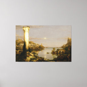 Thomas Cole - Empire Desolation Canvastryck