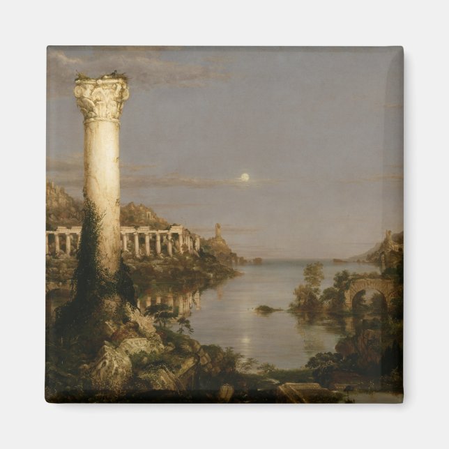 Thomas Cole Empire Desolation Magnet (Framsidan)