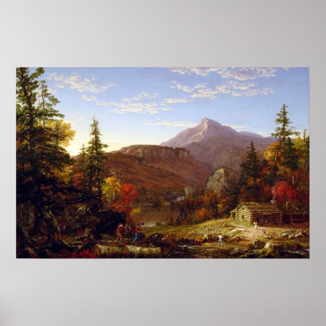 Thomas Cole Hunters retur Poster (Framsidan)
