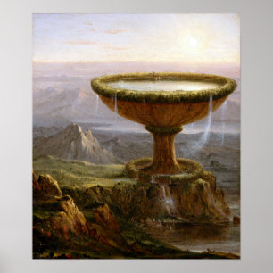 Thomas Cole jätte bägare Poster