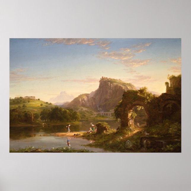 Thomas Cole L'Allegro Poster (Framsidan)