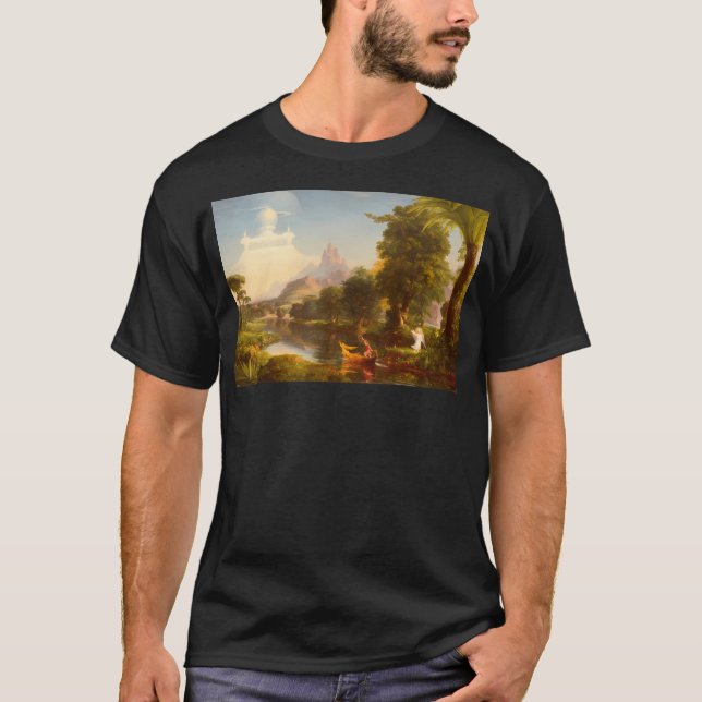 Thomas Cole - Livets ungdoms resa T Shirt (Framsida)