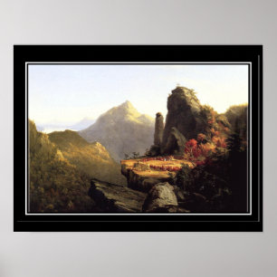 Thomas Cole-målning affisch