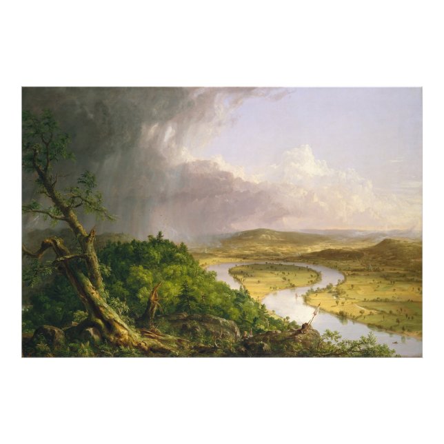 Thomas Cole Oxbow the Connecticut River Fototryck (Framsidan)