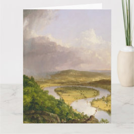 Thomas Cole Oxbow the Connecticut River Kort