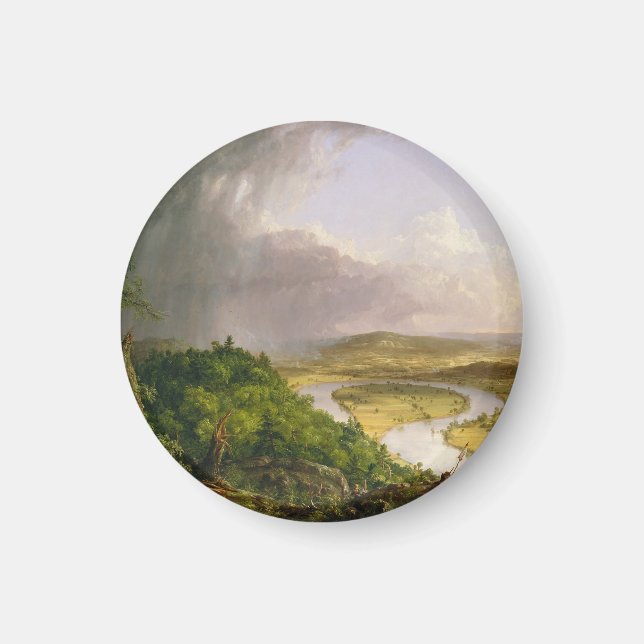 Thomas Cole Oxbow the Connecticut River Magnet (Framsidan)