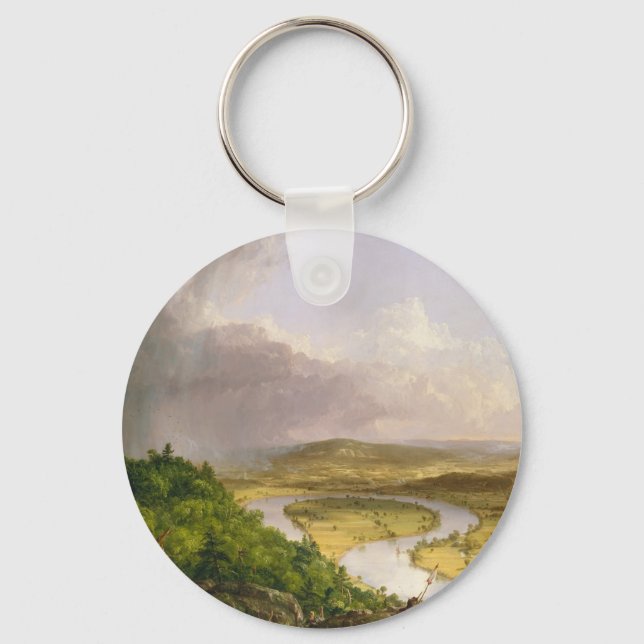 Thomas Cole Oxbow the Connecticut River Nyckelring (Framsida)