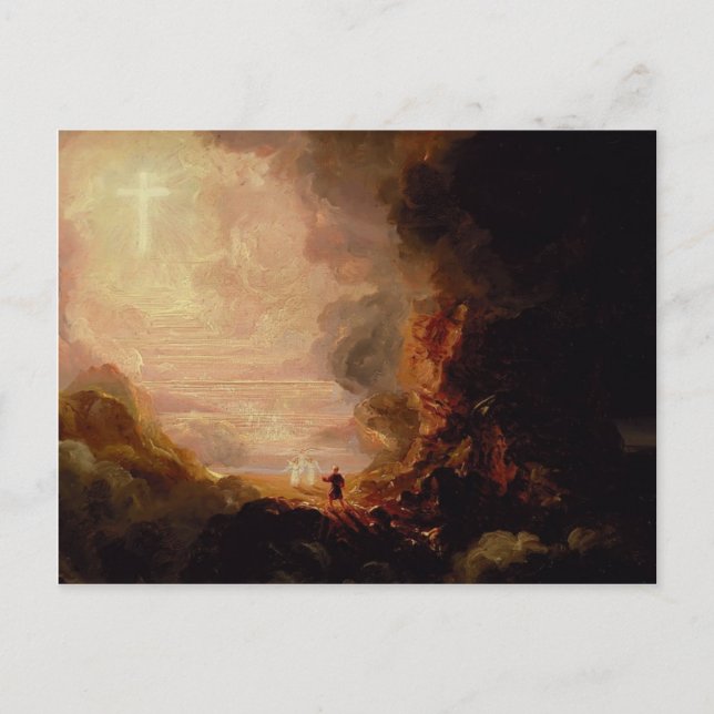 Thomas Cole- Pilgrim Kor Vykort (Framsida)