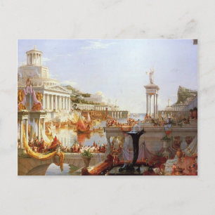 Thomas Cole - Sammanfattningen av imperiet Vykort