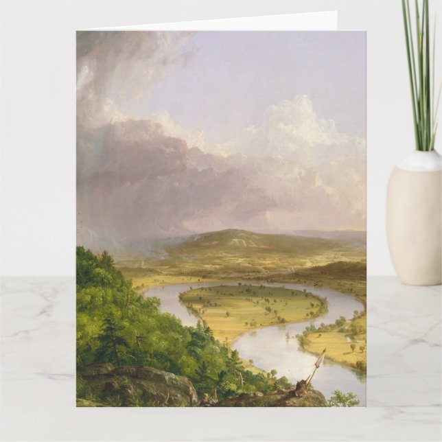 Thomas Cole The Oxbow The Connecticut River  Kort (Framsida)