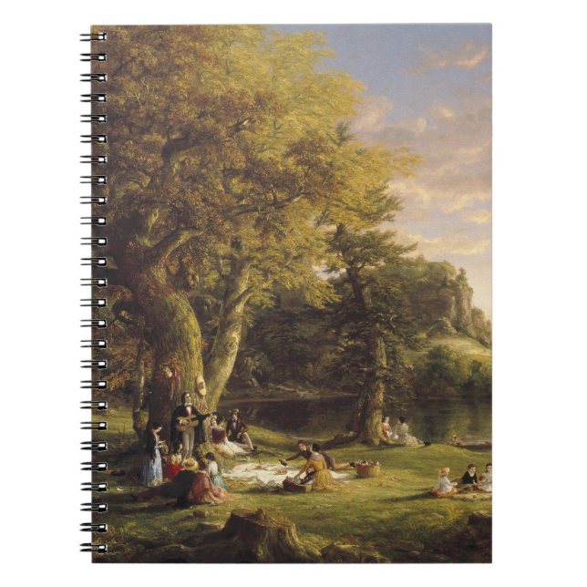 Thomas Cole The Pic-Nic Anteckningsbok (Framsidan)
