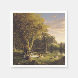 Thomas Cole The Pic-Nic Pappersservett