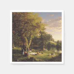 Thomas Cole The Pic-Nic Pappersservett
