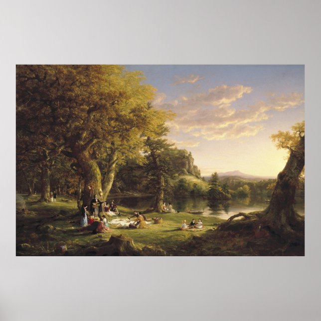 Thomas Cole The Pic-Nic Poster (Framsidan)