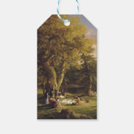 Thomas Cole The Pic-Nic Presentetikett