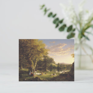 Thomas Cole The Pic-Nic Vykort