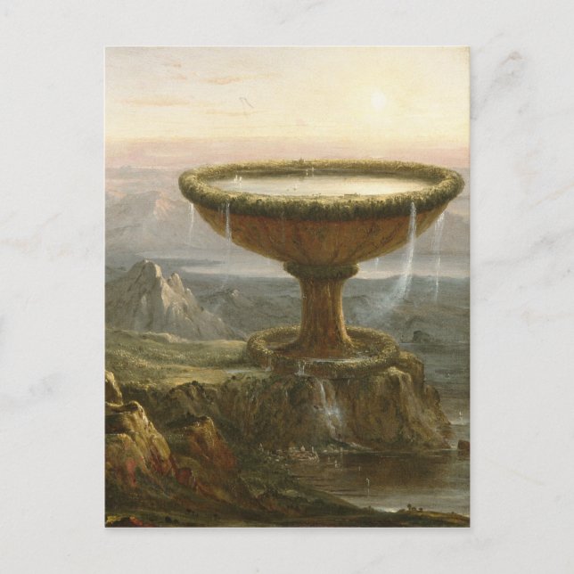 Thomas Cole Titanens bägare Vykort (Framsida)