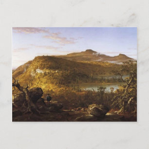 Thomas Cole-View från två Sjöar & Mountain House Vykort