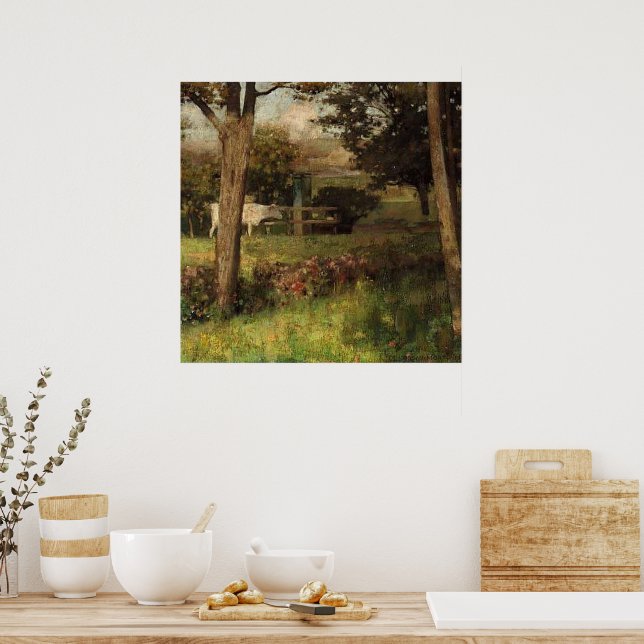 Thomas Corsan Mortons delade betesmark Poster (Kök)