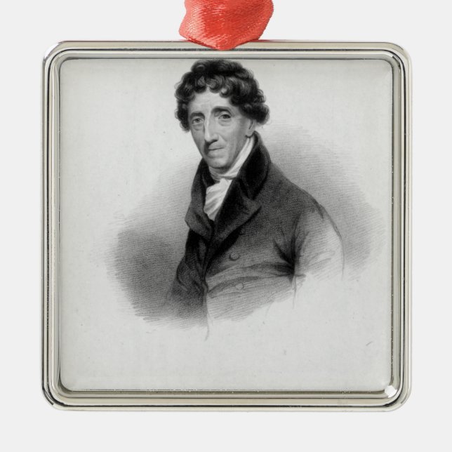 Thomas Coutts, Esq. dragit av A. Chisholm Julgransprydnad Metall (Framsidan)