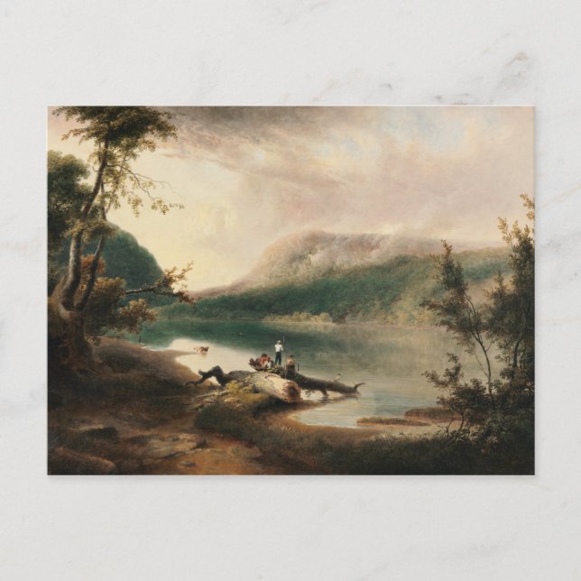 Thomas Doughty - Delaware Vatten Gap Vykort (Framsida)