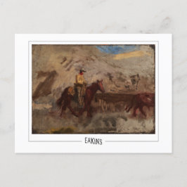 Thomas Eakins #10 - Fin Art-vykort Vykort