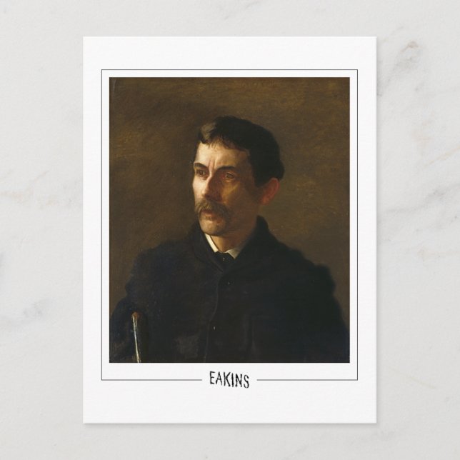 Thomas Eakins #11 - Finkonst Postkort Vykort (Framsida)