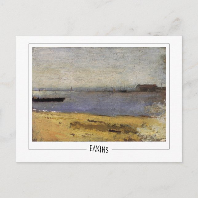 Thomas Eakins #130 - Fin Art Postcard Vykort (Framsida)