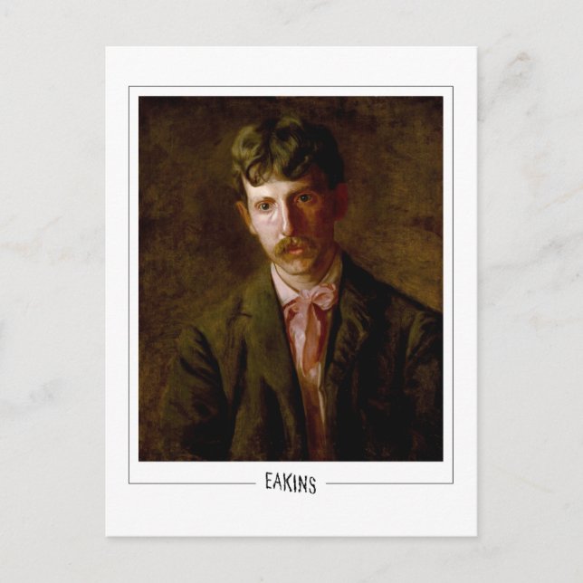 Thomas Eakins #13 - Finkonstkort Vykort (Framsida)