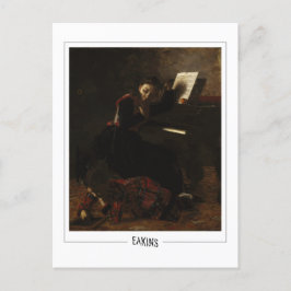 Thomas Eakins #19 - Fine Art Postcard Vykort