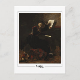 Thomas Eakins #19 - Finkonstkort Vykort