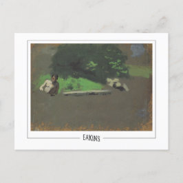 Thomas Eakins #376 - Fine Art Postcard Vykort