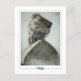 Thomas Eakins #468 - Fine Art Postcard Vykort