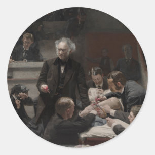 Thomas Eakins bruttonationalprodukt Runt Klistermärke