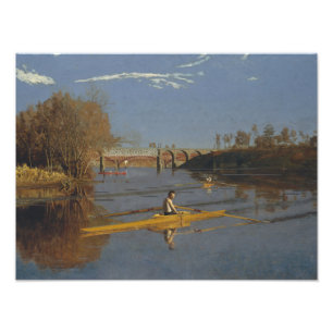 Thomas Eakins - Champion Single Sculls Fototryck