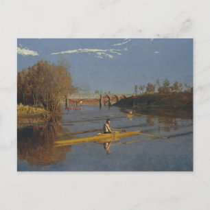 Thomas Eakins - Champion Single Sculls Vykort