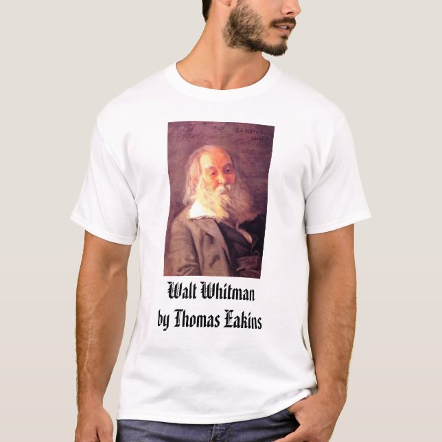 Thomas Eakins, Walt Whitman, 1887, Walt Whitman… Tee (Framsida)