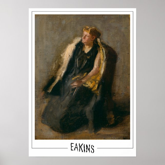 Thomas Eakins Zedign Art Poster #2 (Framsidan)