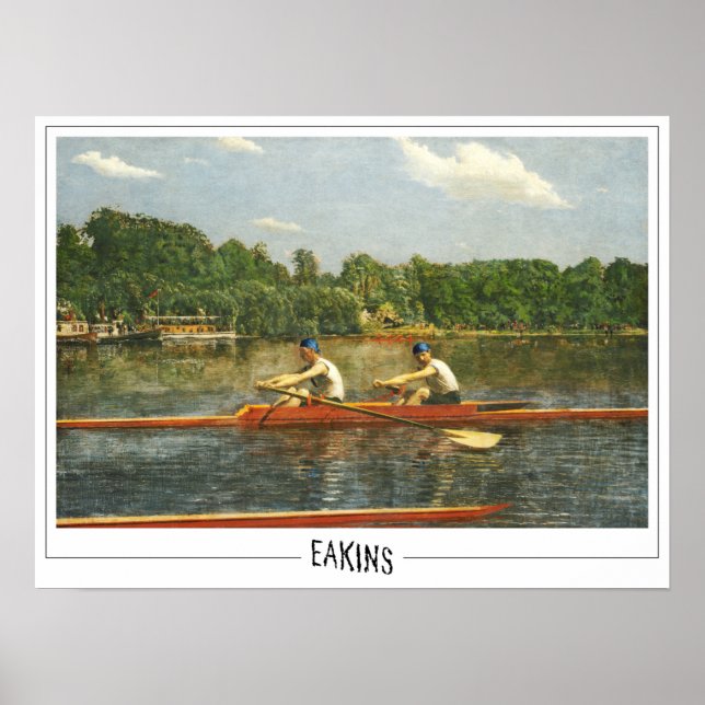 Thomas Eakins Zedign Art Poster #3 (Framsidan)