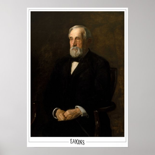 Thomas Eakins Zedign Art Poster #4 (Framsidan)
